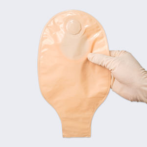 Sacos De Colostomia Sacos De Ostomia Bolsas Drenáveis De Duas Peças Com Fecho De Grampo Para Colonoscopia Ostomia Cuidado Do Estoma - Product Image 1