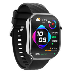 Reloj Inteligente con Llamadas Telefónicas BT, Reloj Inteligente Deportivo Curvo con Monitor de Ritmo Cardíaco en Tiempo Real las 24 Horas, Reloj Inteligente Cuadrado - Product Image 2