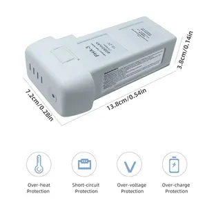 Batería de Dron de 15,2 V y 4980mAh para <span class=keywords><strong>DJI</strong></span> <span class=keywords><strong>Phantom</strong></span> <span class=keywords><strong>3</strong></span> SE, batería de Vuelo Inteligente li-po, accesorios de Dron RC estándar profesional - Product Image 3