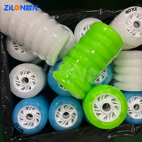Ruedas Luminosas ZILON 85A para Patines de Ruedas, Ruedas Profesionales de Alta Velocidad para Patines en Línea de 110mm, 80mm, 76mm, 72mm, 70mm