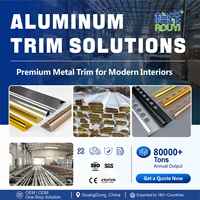 Profilé de carrelage en aluminium en forme de T, fabrication professionnelle, vente en gros, profilé de carrelage métallique personnalisé