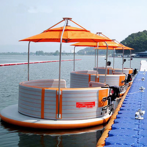 DWF Drop Stitch plataforma flotante de agua Magic <span class=keywords><strong>Donut</strong></span> <span class=keywords><strong>Boat</strong></span> inflable Motor <span class=keywords><strong>Boat</strong></span> - Product Image 1