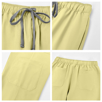 Uniformes médicaux unisexes pour l'hiver et l'été, confortables, pour infirmières, dentistes, vêtements de travail élastiques, salons de beauté, blouses médicales pour femmes