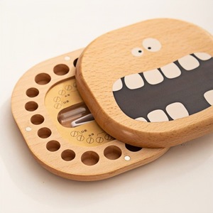 Baby tooth storage <b>box</b>, tooth keepsake <b>box</b>, for boys and girls, baby teeth replacement collection <b>box</b>, other types of tooth - Product Image 5