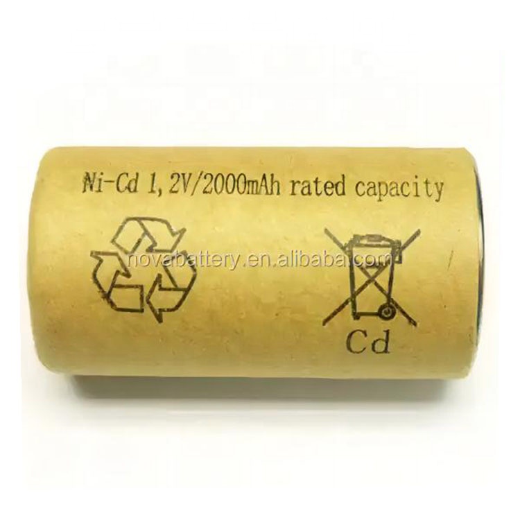 Ni-cd sc 1700mah 2000mah 10c 1.2v סוללה נטענת כלי אלחוטי