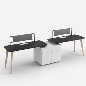 Staff Office Workstations Modular Executive Workstation <b>Table</b> - Product Image 4