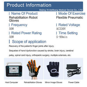 Dispositivo de rehabilitación robótica manual, equipo de fisioterapia para disfunción de manos después de un accidente cerebrovascular, dispositivo de rehabilitación robótica manual, 2, 2 - Product Image 5