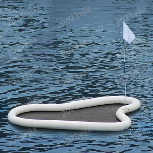 Parcours de golf flottant gonflable écologique pour yacht, <span class=keywords><strong>piscine</strong></span> marine, divertissement en plein air, fête - Product Image 4