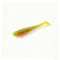 Leurre souple en PVC imprimé Bellance en forme de T et ver, sans hameçons, en vrac, pour la pêche en mer au mandarin et aux poissons d'eau salée