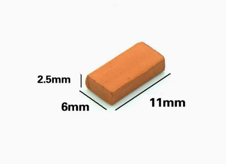 3 (tamaño: 1,1*0,6*0,25 cm)