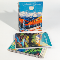 Planificateur de voyage intérieur vierge 2026 reliure en spirale couverture souple personnalisation Journal cahier