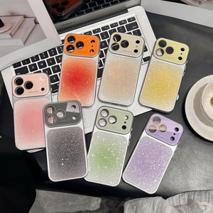 luxury Glitter Hard Mobile phone case for <b>iPhone</b> 17 16 15 <b>Pro</b> <b>Max</b> <b>Camera</b> protection Shimmering Shockproof back Conversion cover - Product Image 1