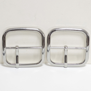 Fibbia per Cintura Quadrata di Alta Qualità da 1,36 Pollici Placcata Argento, Fibbia Metallica Regolabile con Perno per Accessori Hardware da Cintura - Product Image 6