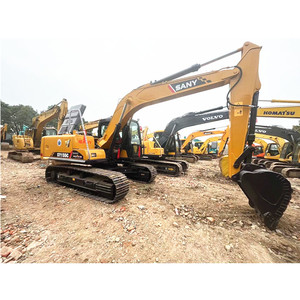 SANY SY155C 15 tonnes, équipement de terrassement moyen d'occasion, excavatrices d'occasion, moteur, hydraulique, chenilles, engin de terrassement, 155C - Product Image 3