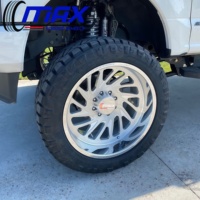 Jantes de camion forgées 22x12 6x139.7 6x5.5 chromées à déport profond pour Dodge Ram 1500 GMC Sierra 1500, jantes chromées personnalisées de 22 pouces