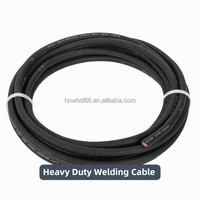 Câble de soudage flexible à âme unique de haute qualité, en cuivre avec isolation en caoutchouc EPDM, vente en gros