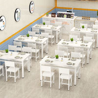 Ensemble de 8 chaises de salle à manger tulipe, meubles de maison modernes en bois, table et chaise nordiques, ensemble de 4 tables à manger