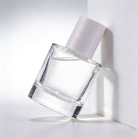 Flacon de parfum de luxe vide en verre rond de 30 ml, le plus vendu, avec pulvérisateur à chaud et diffuseur à bâtonnets