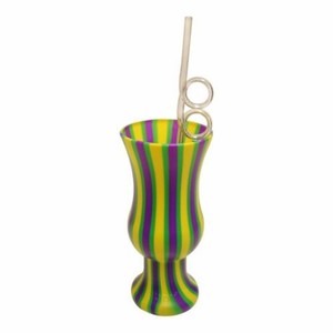 16oz PS globo di neve in plastica acrilico doppio muro <span class=keywords><strong>Tumbler</strong></span> tazze di vetro barattolo di vetro Snowglobe sfuso con coperchio colorato e paglia - Product Image 6