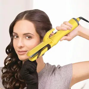 2 In 1 Hair Dryer Hot Air Straight With Titanium Drying Flat Iron Hot Blow Drying And Straight Shot Blow Comb