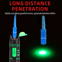 Stylo optique rechargeable FTTH VFL 15/30mW pour localisation visuelle de défauts de câbles à fibres optiques