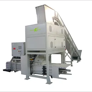 Heavy duty industrial shredder de papel com prensa