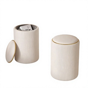 Reposapiés Plegable de Diseño Moderno para Sala de Estar, Modelo L-493 de Marca OEM de Alta Gama, 41 cm de Altura, Decoración de Panal de Abeja, Flexible y Duradero - Product Image 4