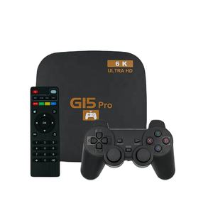 <strong>Smart</strong> Android Game Set-top Box GI5 Dual-handle TV Game Console TV Home Game Console 10000 Simulators 2.4G Wireless - Product Image 2