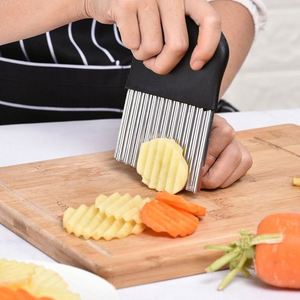 Cortador de Patatas Manual de Acero Inoxidable con Logotipo Personalizado, Picador de Verduras, Utensilio de Cocina, Regalos Promocionales al por Mayor - Product Image 2