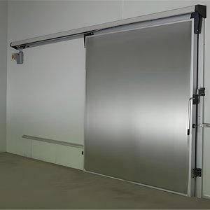 <span class=keywords><strong>Puerta</strong></span> corredera para cámara frigorífica, suministro del fabricante, <span class=keywords><strong>puerta</strong></span> de acero galvanizado para cadena de supermercado comercial - Product Image 5