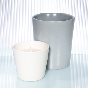 Luxury Candle Holders Lanterns Ceramic Candle Jar With Lid Custom Candles Jar
