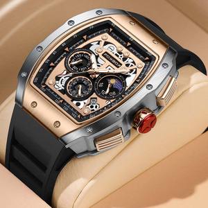 Reloj de Cuarzo de Alta Calidad OEM Personalizado de Fábrica <span class=keywords><strong>China</strong></span>, Cronógrafo Multifunción, Resistente al Agua, de Lujo para Hombre - Product Image 6