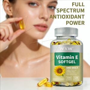 Gélules de <span class=keywords><strong>Vitamine</strong></span> E de Qualité à Bon Prix, 318 UI, Antioxydant, Soutien Éclat de la Peau, Complément Quotidien Personnalisé - Product Image 5