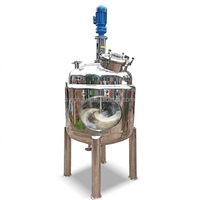 Réacteur de dispersion sous vide en acier inoxydable personnalisable pour le traitement chimique, machine de mélange