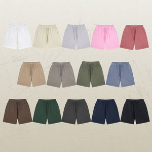 Nouveauté 2025 – Short vintage délavé à l'acide, 420 g/m², en coton épais, uni, sportif, de haute qualité, confortable et élégant, impression à la demande - Product Image 4