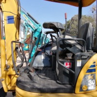 Mini-excavatrice Komatsu Pc30 d'occasion, 3 tonnes, Pc 30 Bagger, Pc30mr Excavadora, prix avantageux