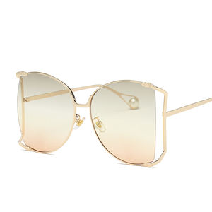 Gafas de Sol con Protección UV, Nuevas, con Logotipo Personalizado, Modernas, de Lujo para Mujer, Polarizadas, Estilo Mariposa - Product Image 1