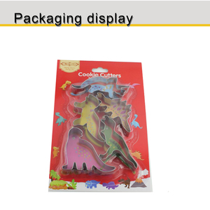 Beeman – moule à biscuits en forme de dinosaure de noël, en acier inoxydable, ensemble d'emporte-pièces personnalisé - Product Image 3