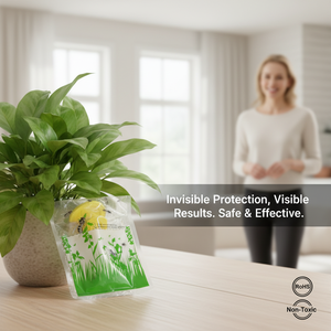 Ventilatore Portatile Elettronico Anti-Mosche Ricaricabile con Batteria agli Ioni di Litio, Senza Sostanze Chimiche, Sicuro, con Pale Morbide Riflettenti per Esterni - Product Image 1