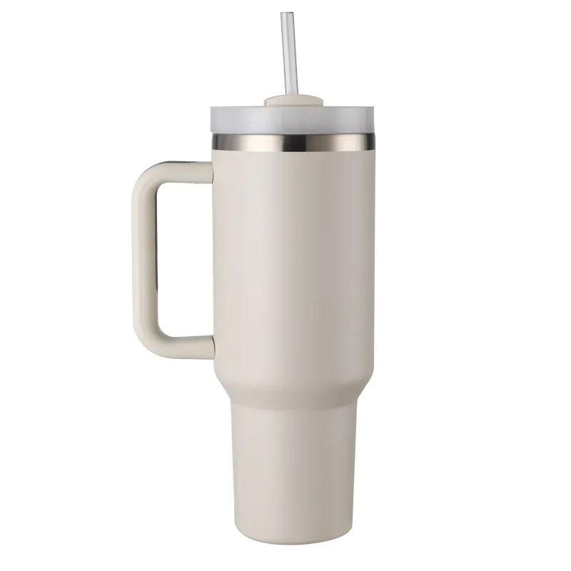 CUPPARK 40oz Adventure Quencher Vacuum Insulated Stainless Steel Mug With Handle