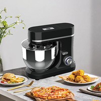 Batteur Planétaire Électrique Compact 1500W en Acier Inoxydable Premium 8L 3-en-1 : Robot Culinaire, Hachoir à Viande et Mixeur pour la Maison