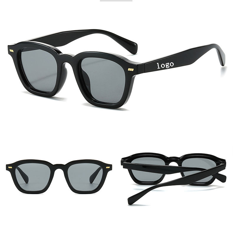 Fashion New Wholesale Retro in Stock Quickly Delivery Frame Custom Logo  Personalized Fashion Glasses Women's Men's Sunglasses