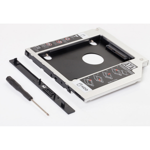 <span class=keywords><strong>Caddy</strong></span> Universale per SSD/HDD SATA 3.0 da 9mm, 9.5mm, 12.7mm per Alloggiamento CD/DVD-ROM in Lega di Alluminio e Magnesio - Product Image 5