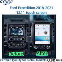 Écran radio 2DIN de 12,1 pouces pour Ford Expedition 2018-2021, Android Auto sans fil, CarPlay, écran tactile, BT5.0