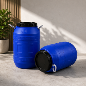 Barril de Almacenamiento Multiusos de Plástico de 40L Hecho de Resina de Alta Calidad para Uso Doméstico y Utilitario - Product Image 3