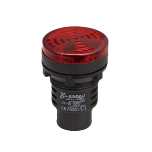 AD22-30MSD Báo Động 30Mm <span class=keywords><strong>24V</strong></span> Có Còi Báo Động Đèn Cảnh Báo - Product Image 1