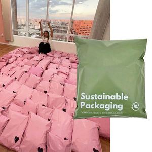Poly Self-Adhesive Recyclable Shipping Mailers for Earrings & Watch Customizable Sizes & <b>Thickness</b> 2 Mil-24x24 - Product Image 4