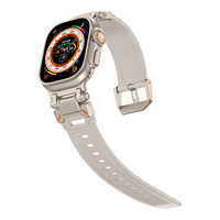 Connexion sans couture RYB Design robuste avec nouveau connecteur en acier inoxydable pour la durabilité et le style sans couture pour Apple Watch Ultra