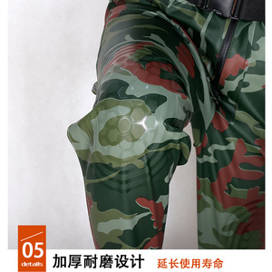 Traje de trabajo unisex impermeable de PVC para acuicultura, exploración de la playa y excavación de raíces de loto. - Product Image 5