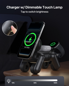 Cargador Inalámbrico Magnético UEQ Qi2.2 de 25W para <span class=keywords><strong>iPhone</strong></span> 17 16 15 14 13 <span class=keywords><strong>Pro</strong></span> <span class=keywords><strong>Max</strong></span>, Cargador Inalámbrico 3 en 1 Qi2 - Product Image 4
